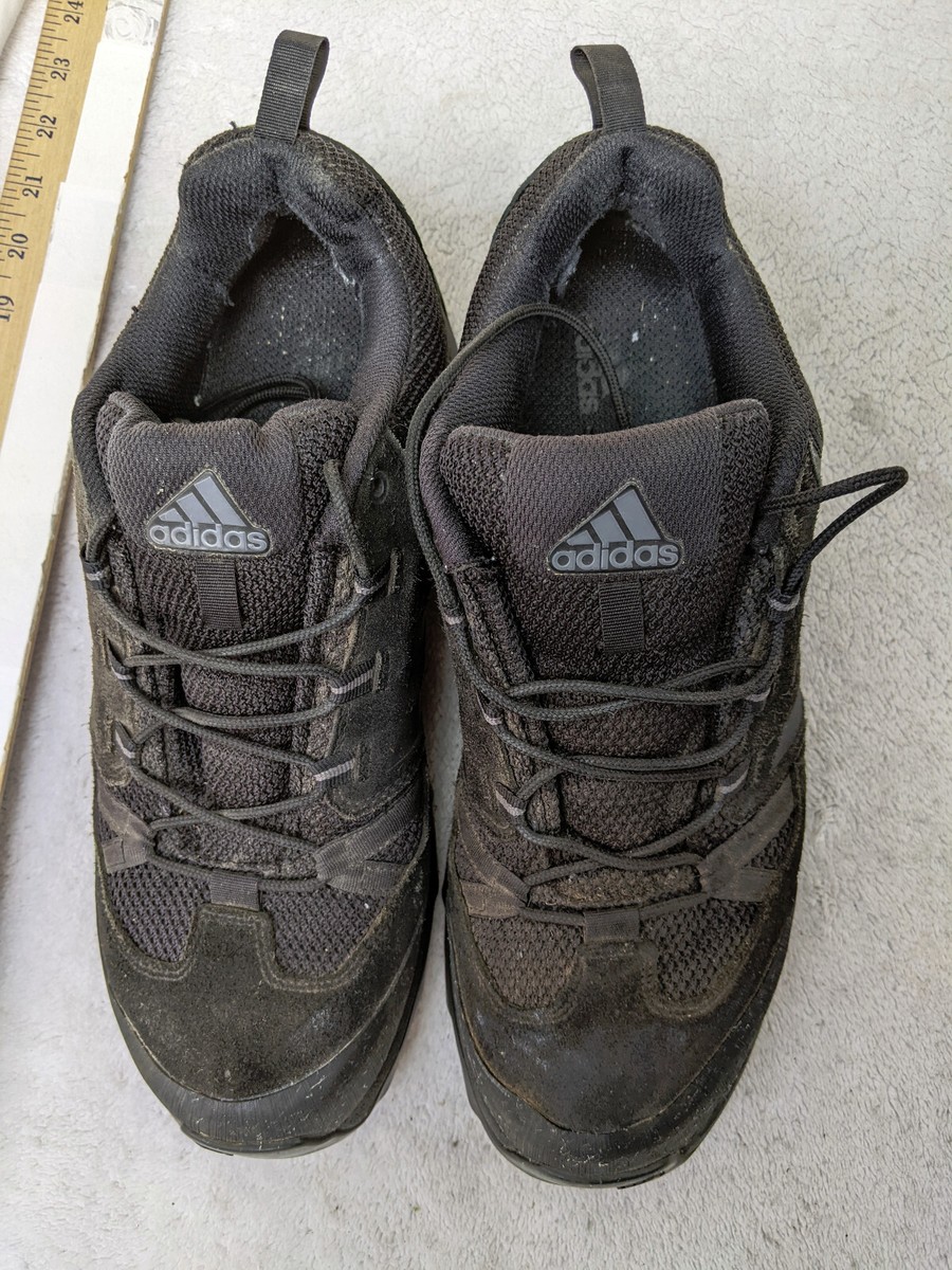 Adidas TERREX AX2R MID GTX Mens 11.5 46 Black Hiking Boots AF6097