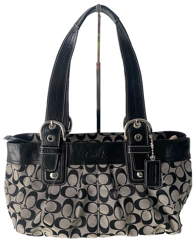 Coach Champagne Hamptons Mini Satin Tote Bag 11744 | eBay