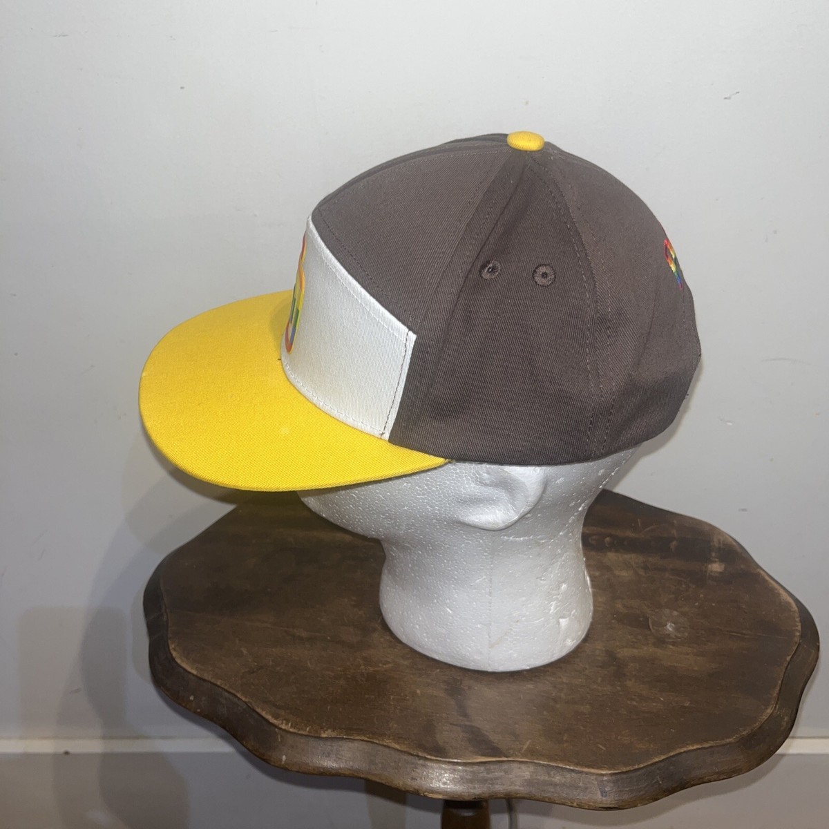 2019 San Diego Padres Pride Rainbow 50th Anniversary Baseball Cap Trucke… San Diego Padres Gay Pride Baseball Cap - LGBTQ Rainbow  main image 3