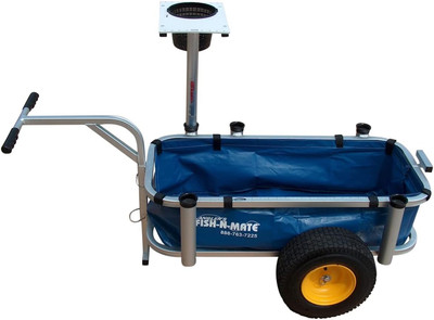 Anglers Jr. 129 Heavy Duty Vinyl Cart Liner, Blue Finish (Cart Sold Separately)