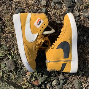 Womens Yellow Nike High Tops 7 1/2 Retro | eBay