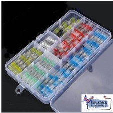 Terminals Waterproof Solder Seal Sleeve Heat Shrink Butt/Wire Connectors Kit