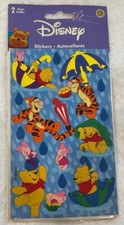 NEW Sealed Sandylion Winnie the POOH RAIN Umbrella Scrapbook Stickers 2 Sheets