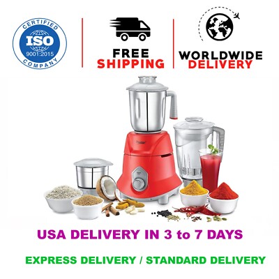 Prestige Supra 750 Watt 230 V Mixer Grinder For WetDry Mixing & Grinding 3 Jar