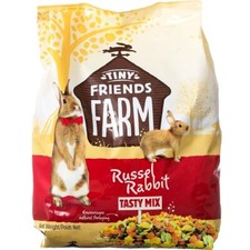 RUSSEL RABBIT TASTY MIX Tiny Friends Farm supreme animal food complete feed mix