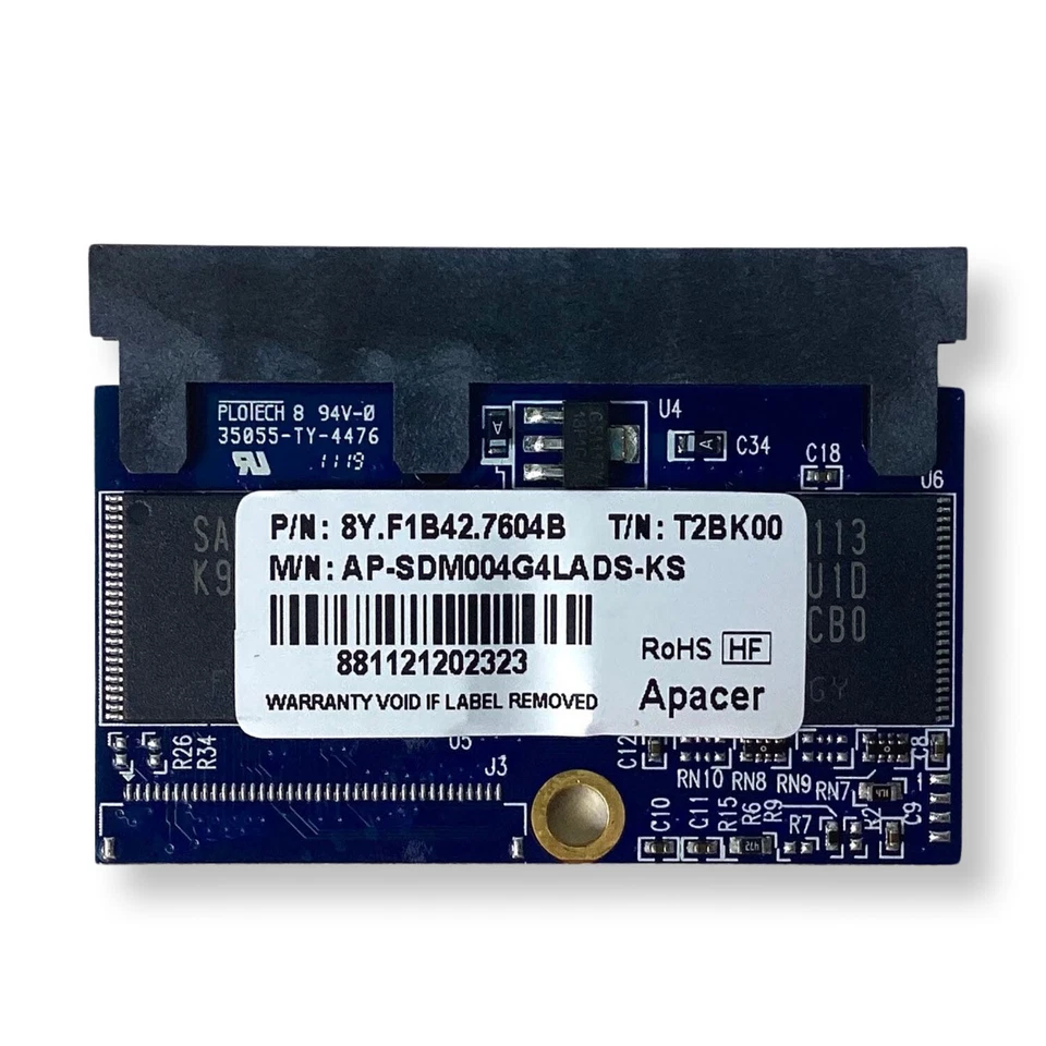 Apacer 4GB 8Y.F1B42.7604B SATA 2.5" MLC Internal Solid State Drive T2BK00 - Image 3 of 4
