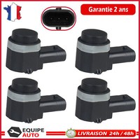 Partsline 4 Parksensoren RüCkfahr Radar/Sonde Schwarz FüR Audi Q7 2006-2015