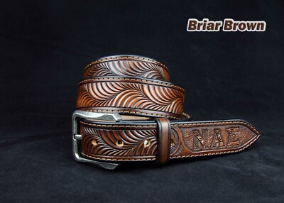 Handmade Genuine Leather Belt - Exclusive, Premium Quality