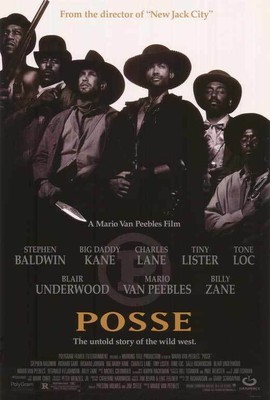 397136 POSSE Movie Mario Van Peebles Charles Lane Tommy WALL PRINT POSTER US