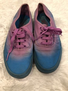 blue ombre vans