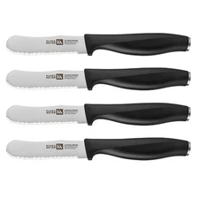 Klaus Meyer Acciaio Finest Stainless Steel 4 Piece Spreaders Cheese Knife Set