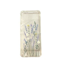 Samsung Galaxy Z Flip 4 Cell Phone Case Cover Purple and White Flowers