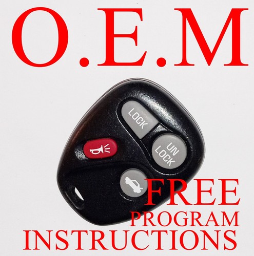 OEM GM CHEVROLET KEYLESS REMOTE KEY ENTRY FOB GM/LEAR:10443537 FCC D