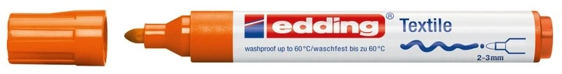 EDDING 4500 TEXTILMARKER ORANGE TEXTIL-MARKER NEU