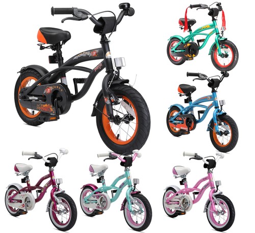 BIKESTAR Biciclette per Bambini Bici Bimbo Bimba da 3 anni | 12\