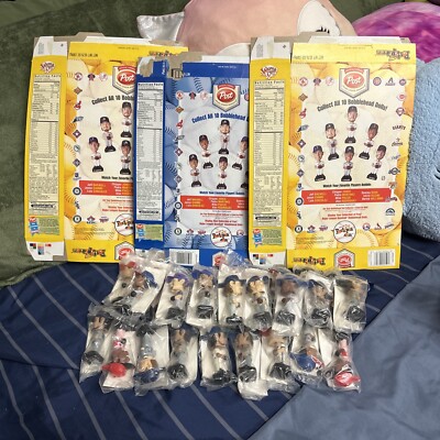 2002/2003 Post Cereal Mini MLB Bobblehead Lot Of 27 W/ Waffle