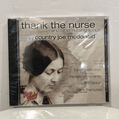 Country Joe McDonald Thank the Nurse CD And Uniform Figurine 1940s Style Resin - Picture 10 of 12