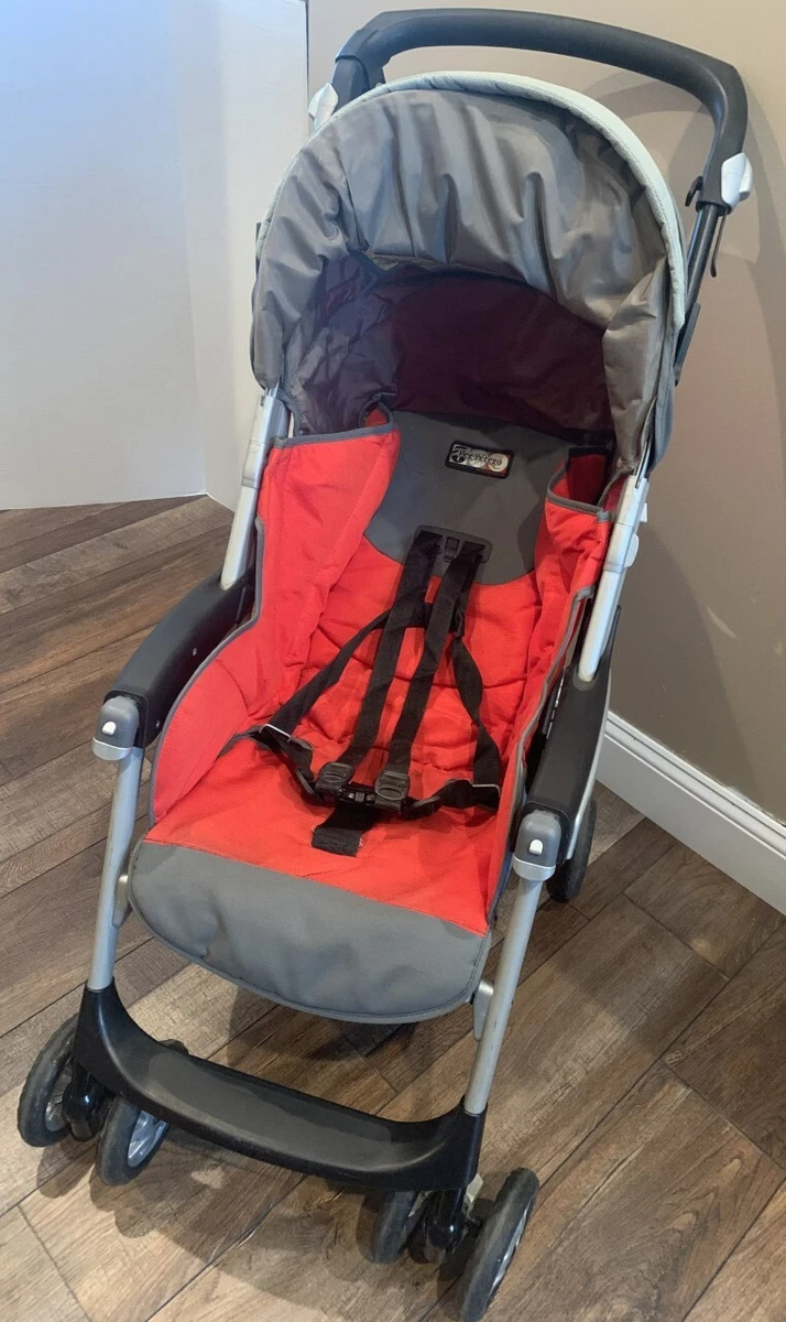 Peg perego stroller clearance red