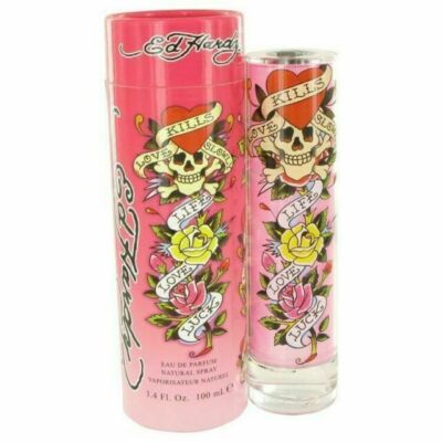 Ed Hardy Perfume for Women, Eau De Parfum Spray with Warm Amber Notes, 3.4 fl...