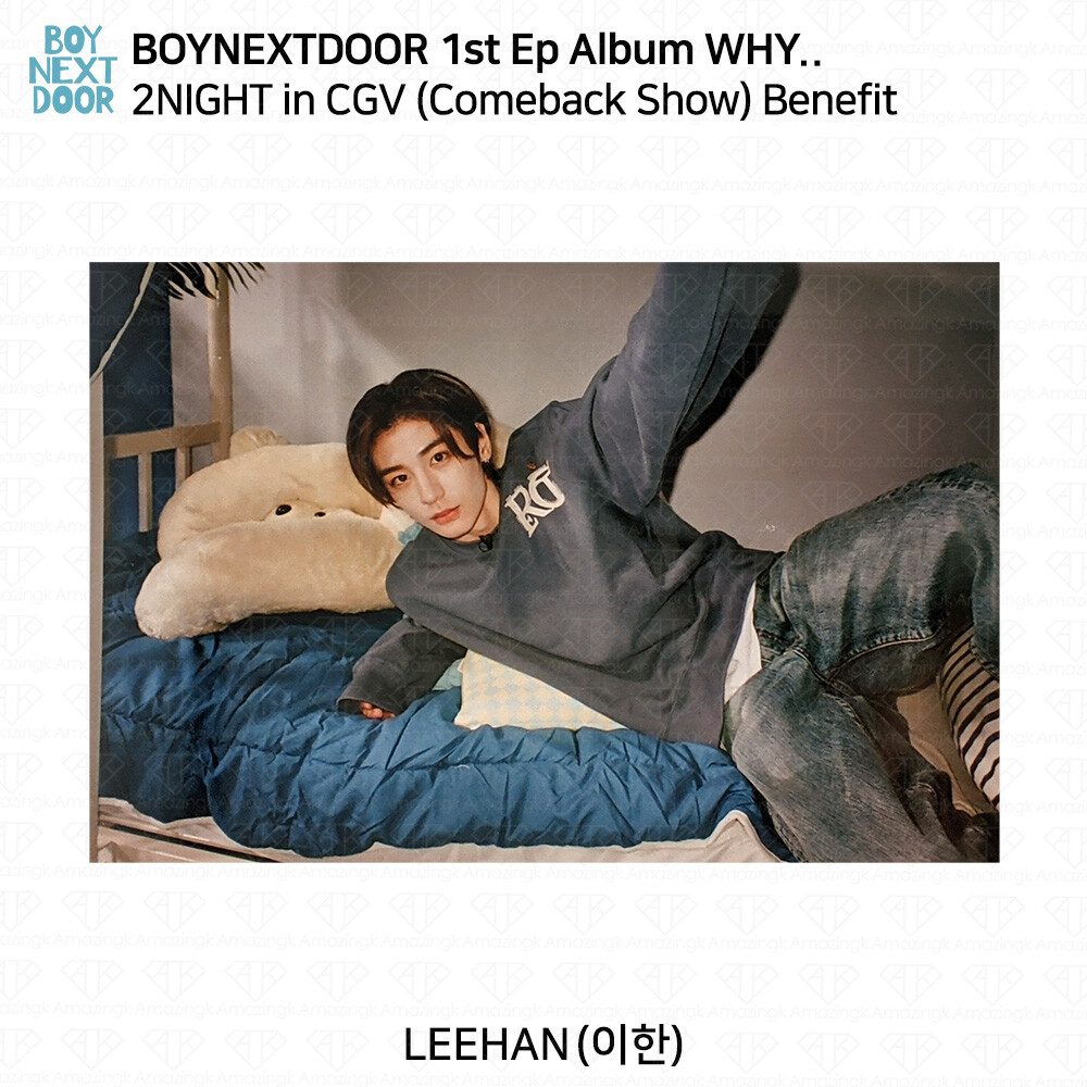 BOYNEXTDOOR ジェヒョン HOW M2 comeback show BOYNEXTDOOR WHY.. 2NIGHT in CGV Comeback Show M2 POB