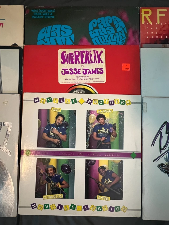 Vinyl LP Lot of 11 Funk, R&B, Soul, Rock, Dance, Pop, Reggae, 70s, 80s Foto 4 de 4