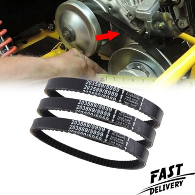 #ad #ad New 3pcs Go Kart Drive Belt 30 Series Replaces Manco 5959 Comet 203589 US Stock $17.38
