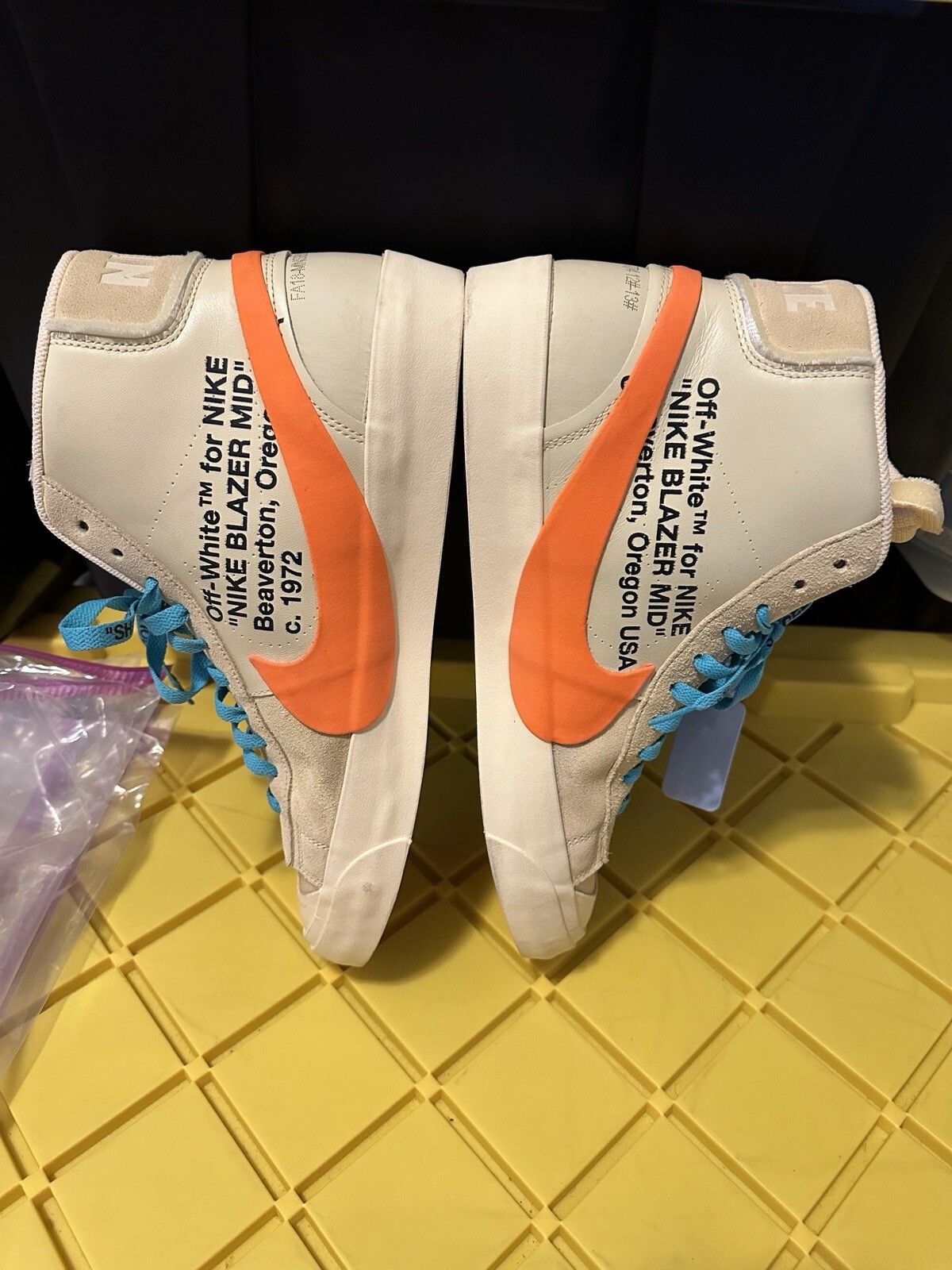 OFF WHITE X NIKE Taglia 13 Nike Off White x Blazer Mid All Hallows Eve