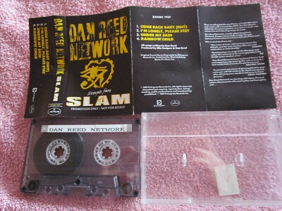 Dan Reed Network Slam Come Back Baby, Mercury DANMC 1989 Promo 4 track Cassette 