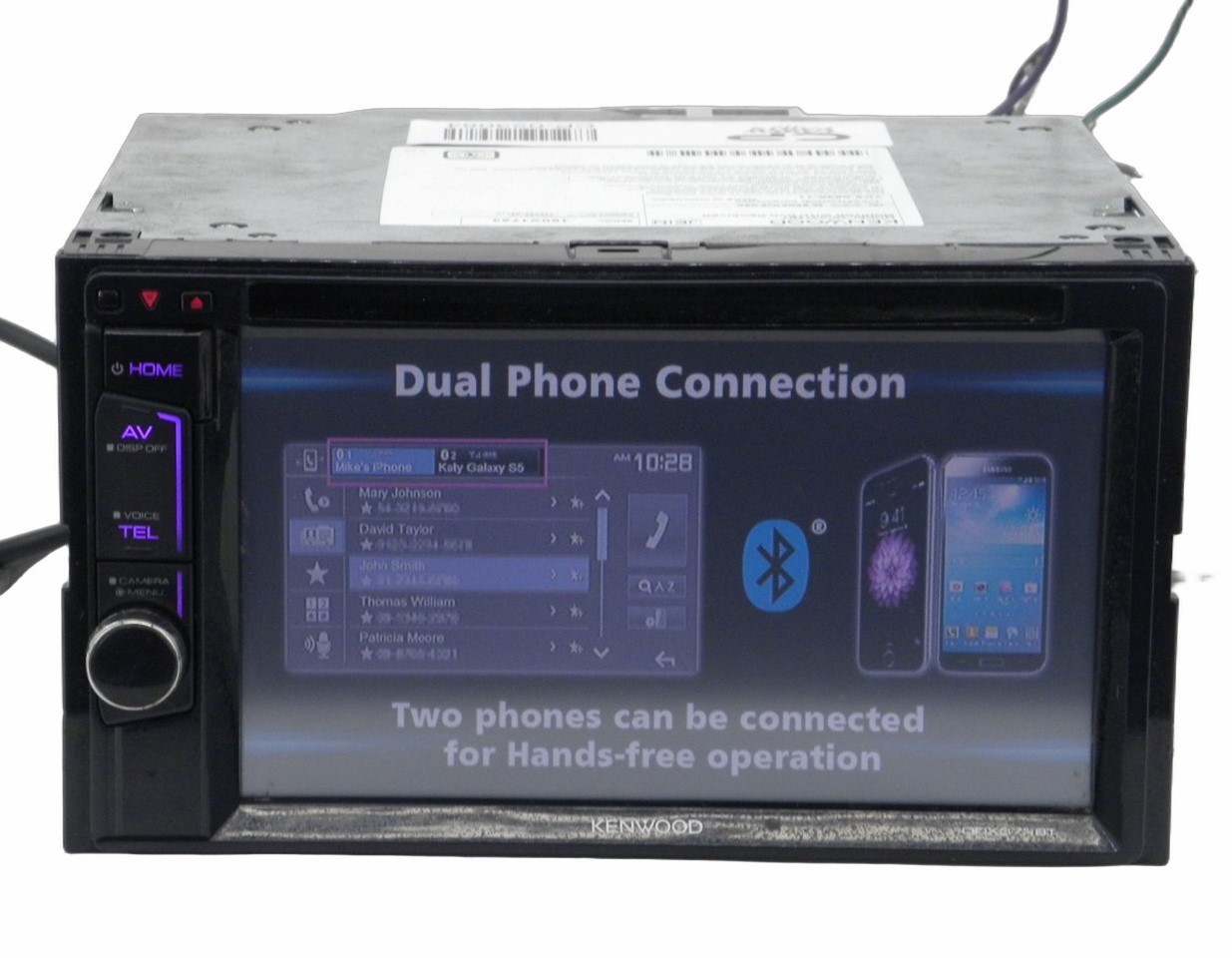Kenwood DDX373BT 6.2" Touchscreen Double Din Car Stereo DVD Radio Receiver Unit