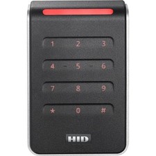 HID 40KNKS-01-000000 Signo 40K Reader with Keypad - 13.56MHz, NFC, Bluetooth