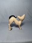 Vintage Porcelain Siamese Cat Figurine Cream with Black Tail Curled Back — photo 4