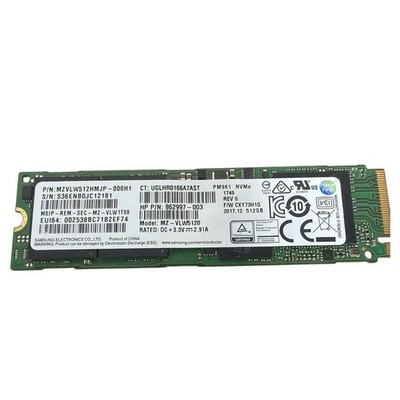 Samsung PM961 512GB NVMe SSD M.2 2280 PCIe Solid State Drive Gebraucht