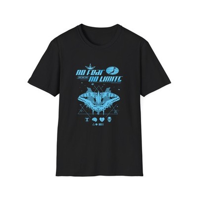 No Fear, No Limits Unisex Softstyle T-Shirt, Graphic Tee, Casualwear