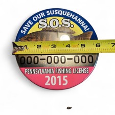 Permis De Pêche De Pennsylvanie Vintage - Années 1925 Et 1929 - Collection