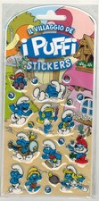 Smurfs Sheet Embossed Soft Stickers Dynit
