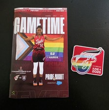 Indiana Fever Pride Night Gametime Program and Game Exclusive Patch - 6/4/2026