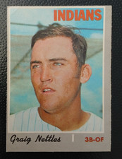 1970 - O-PEE-CHEE - OPC - BASEBALL CARD - GRAIG NETTLES - # 491 (A03)