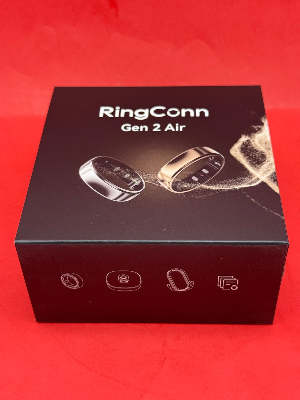 Anello Argento Conn Gen.2 Air Smart Ring Misura 7
