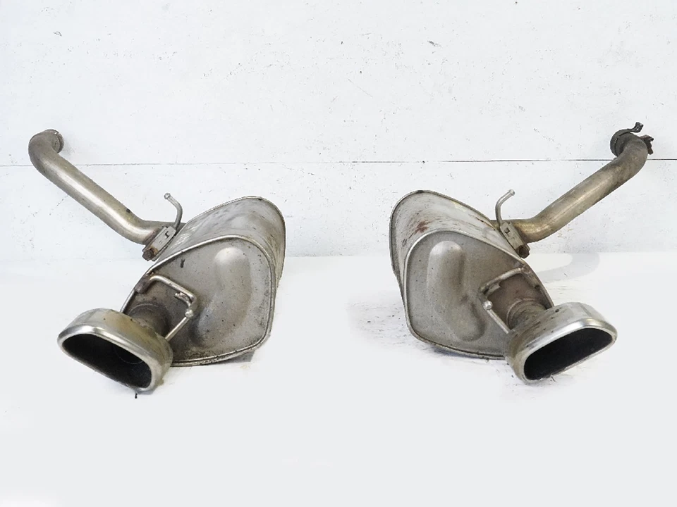 2009 - 2010 JAGUAR XF X250 EXHAUST MUFFLER SILENCER PIPE LEFT RIGHT REAR OEM Foto 2 de 4