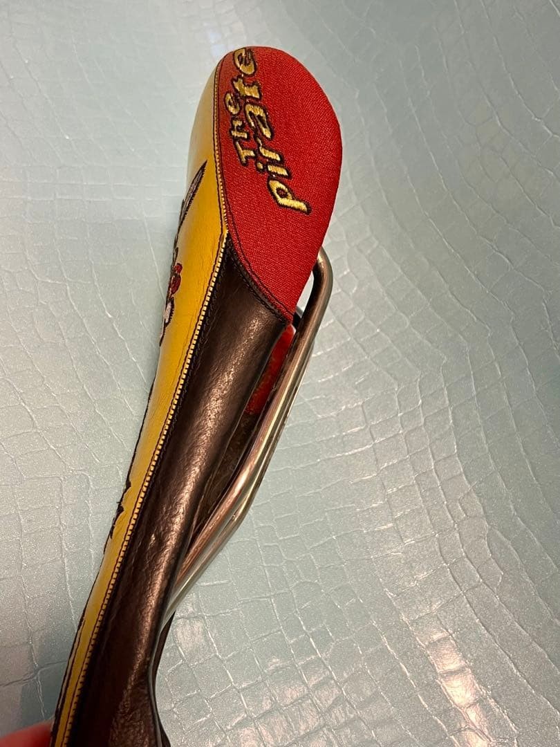 Selle Italia Bicycles Parts Saddle Marco Pantani Yellow orange
