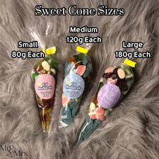Personalised Eid Sweet Cones | Eid Mubarak Party Favours | Multiple Sizes