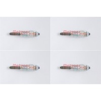 4X Metzger Greenparts GlÜHkerzen H1 657 Passend FüR 4-ZYLINDER