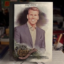 Scott Hanson 2022 Topps Allen Ginter NFL Red Zone Silver Hot Box SP ⭐️ MINT GEM?