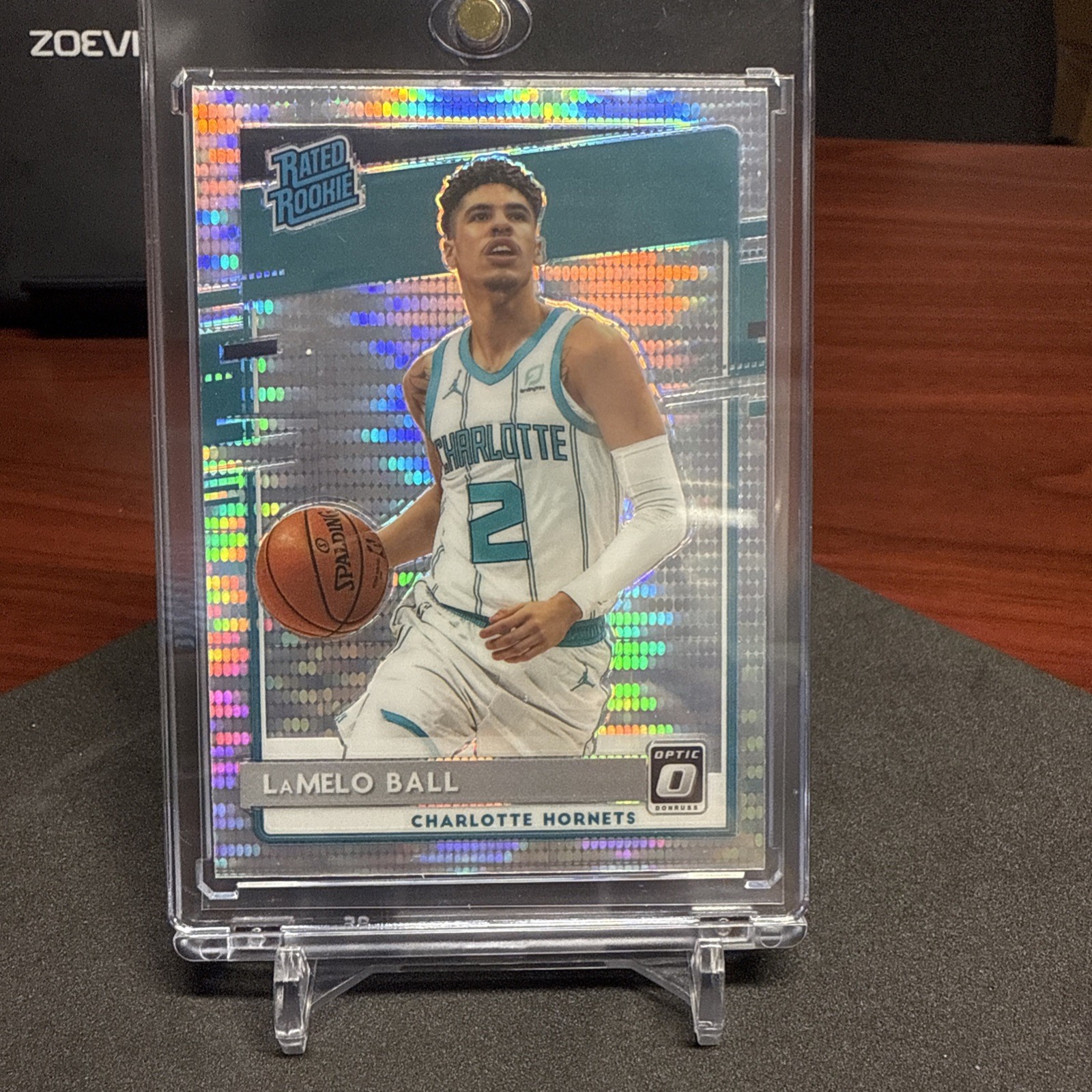 2020-21 Donruss Optic SILVER PULSAR PRIZM TARGET Lamelo Ball #153 Rookie Card RC