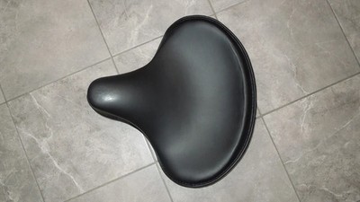 Echtleder HARLEY WLA WLC VL UL EL WL KNUCKLEHEAD SOLO SITZ FLATHEAD SCHWARZ