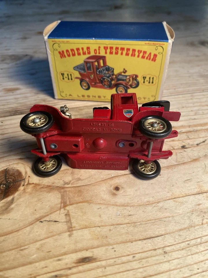 Lesney Matchbox MODELS OF YESTERYEAR Y11 - 1912 Packard Landaulet - Image 3 of 4