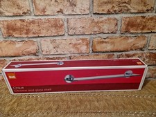 B&Q Cirque Chrome Glass Bathroom Shelf Wall Mounted Storage New Boxed