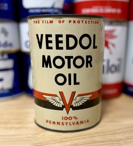 Veedol Motor Oil Can | eBay