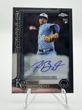 2025 Topps Chrome Update Series Autographs Ryan Bergert #AC-RB (AU, RC)
