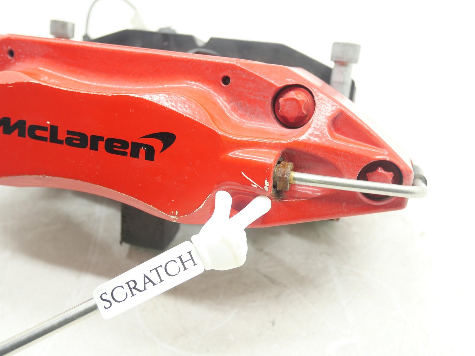 Used Rear Passenger Brake Caliper Carbon Ceramic 2016-2021 McLaren 570S 22k OEM